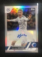 Topps Hakon Haraldsson Fc Kopenhagen Rookie Autogramm