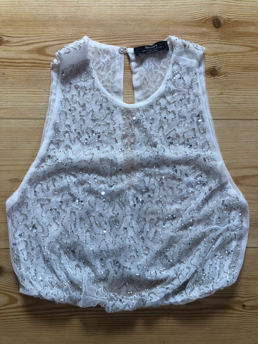 Bershka Tops: Crop top transparent – Gebraucht aus Bulle von sop_ct6x 2