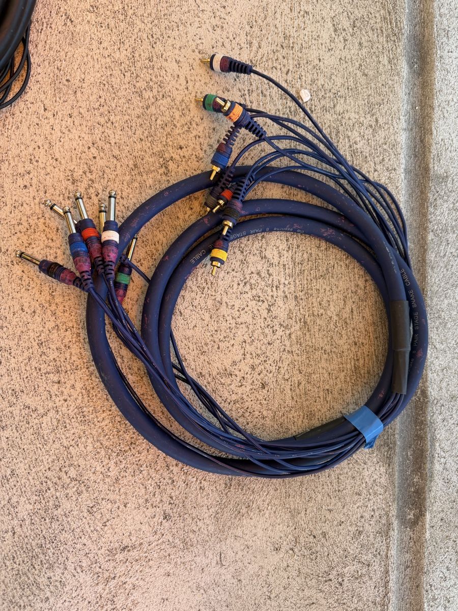 Cavi:  3 x Multicore kabel 2M  – Usato da Winterthur venduto da aadc80