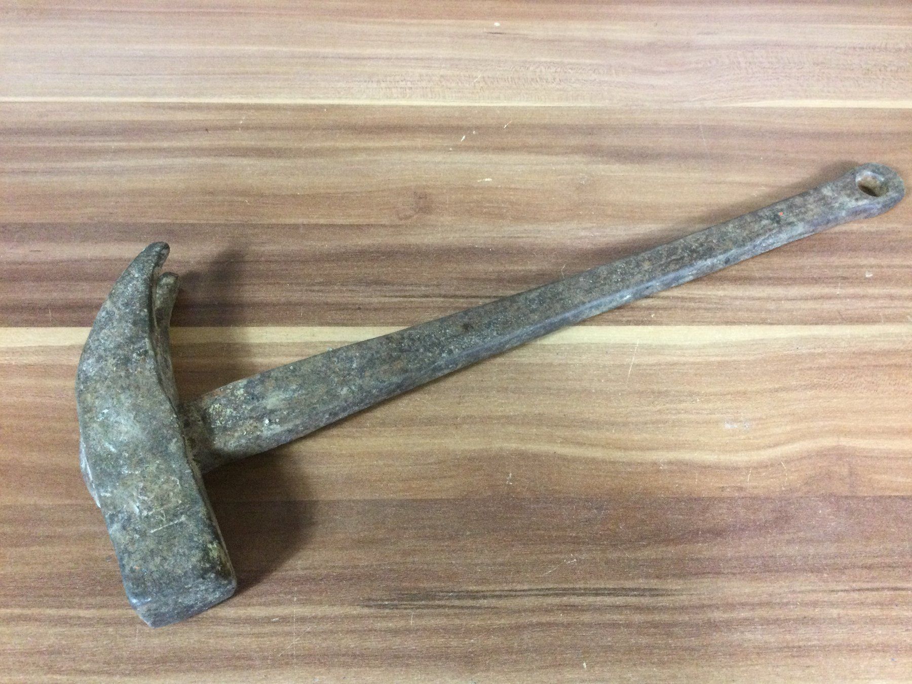 Attrezzi da lavoro: Gebrauchter antiker rostiger Eisen Ketten Hammer – Usato da Wangen SZ venduto da kuriosum12 2