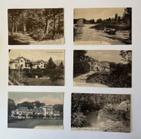 6 cartes postales anciennes Gland Vaud
