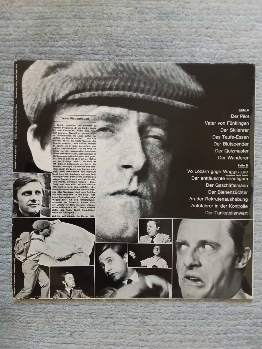 Dischi in vinile: Schallplatte EMIL improvisierte... – Usato da Münchenstein venduto da purbach1 2
