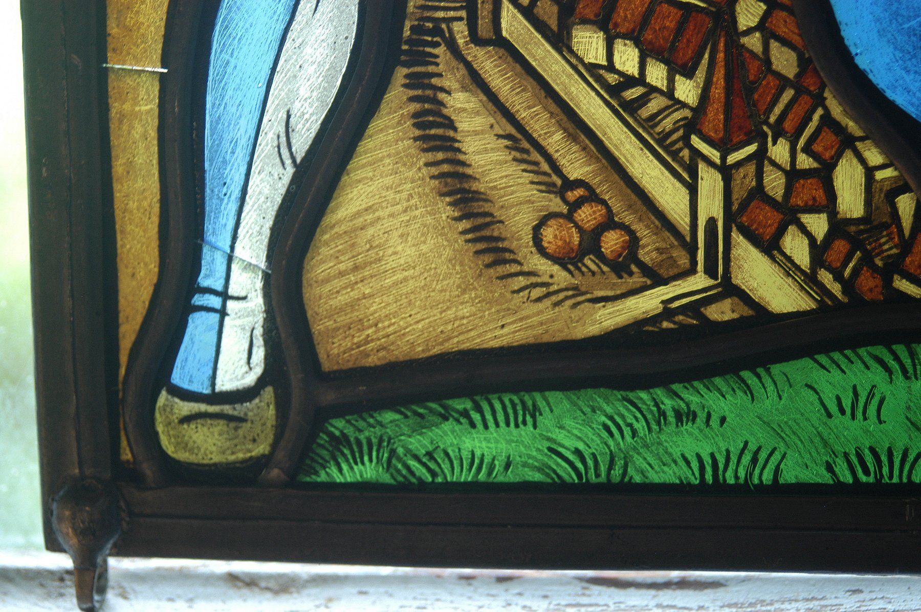 Altro in Antiquarato & Arte: Glasscheibe signiert – Usato da Herisau venduto da Wisen 2
