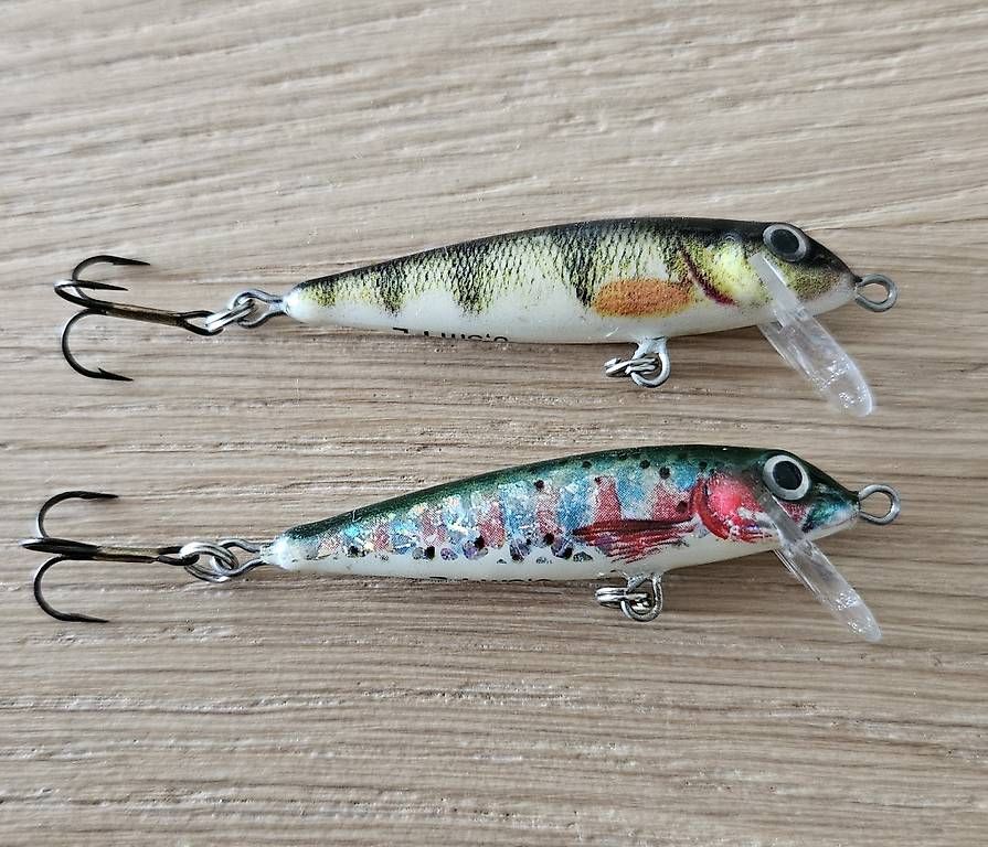 Esche: 2x Wobbler klein – Usato da Seon venduto da flukastrim