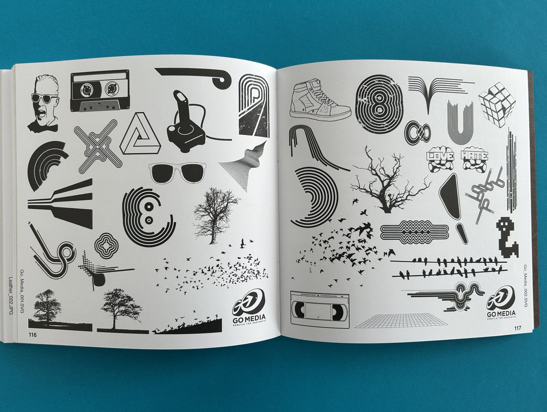 Libri: RETRO STYLE GRAPHICS mit GRATIS CD – Usato da Zürich venduto da Domus09 7
