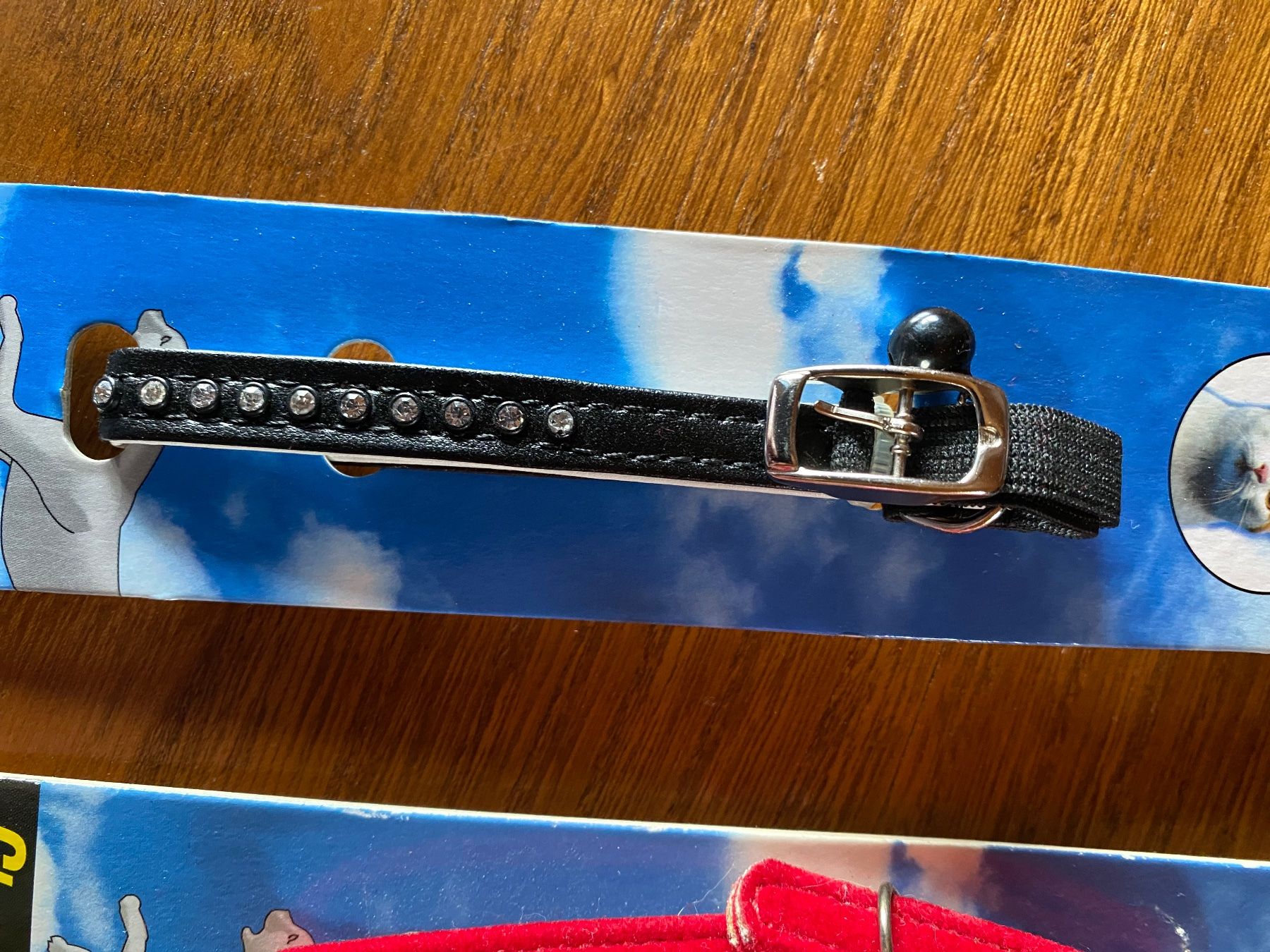 Leine & Halsband: 4 Katzen Halsbänder,  2 Adressen Anhänger – Neu und originalverpackt aus Rosshäusern von Reb_87sr 4