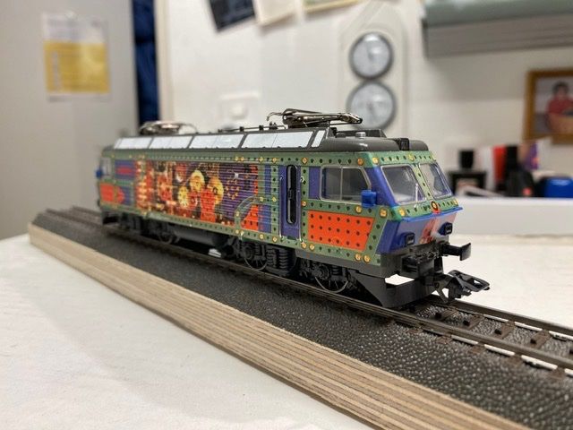 Märklin 34302 Re 446 Baukastenlok, AC-dig./Delta neuwertig (Neu (gemäss ...