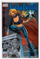 CHAOS! - LADY DEATH - THE GAUNTLET - DF BLUE FOIL ED., #474