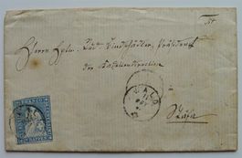 1859, Strubelbrief, Wald nach Stäfa ZH
