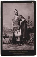 Fotografie Oberammergau, Schauspieler Th