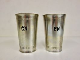Zinnbecher 216gr Zinn zum basteln Zinngiessen Silvester