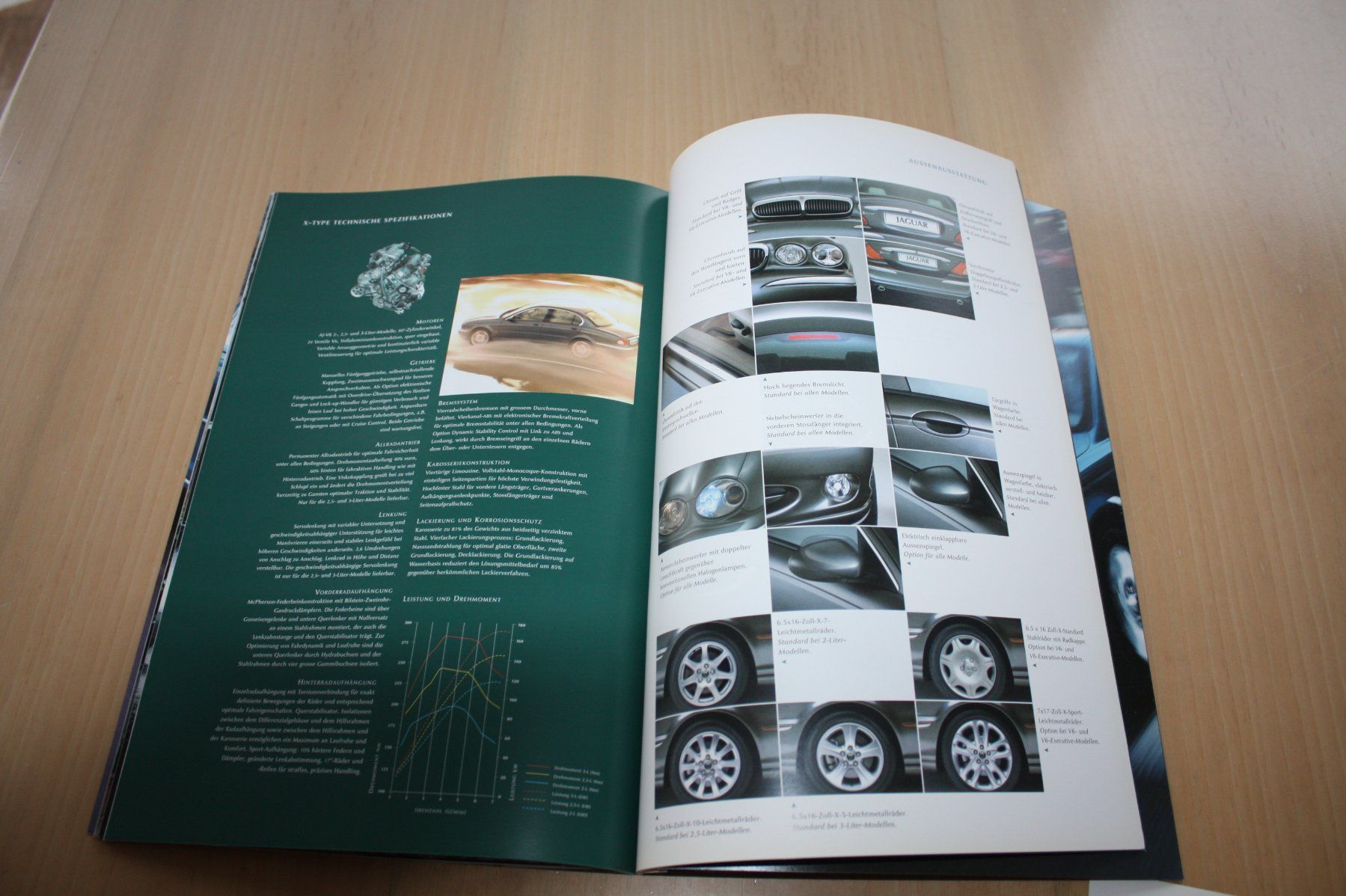 Jaguar Documenti: Jaguar S-Type CH-Broschüre/Prospekt Farben  11/2002 – Usato da Wikon venduto da erwin400 6
