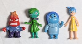 4x Disney Pixar Sammel Figuren - Alles steht Kopf