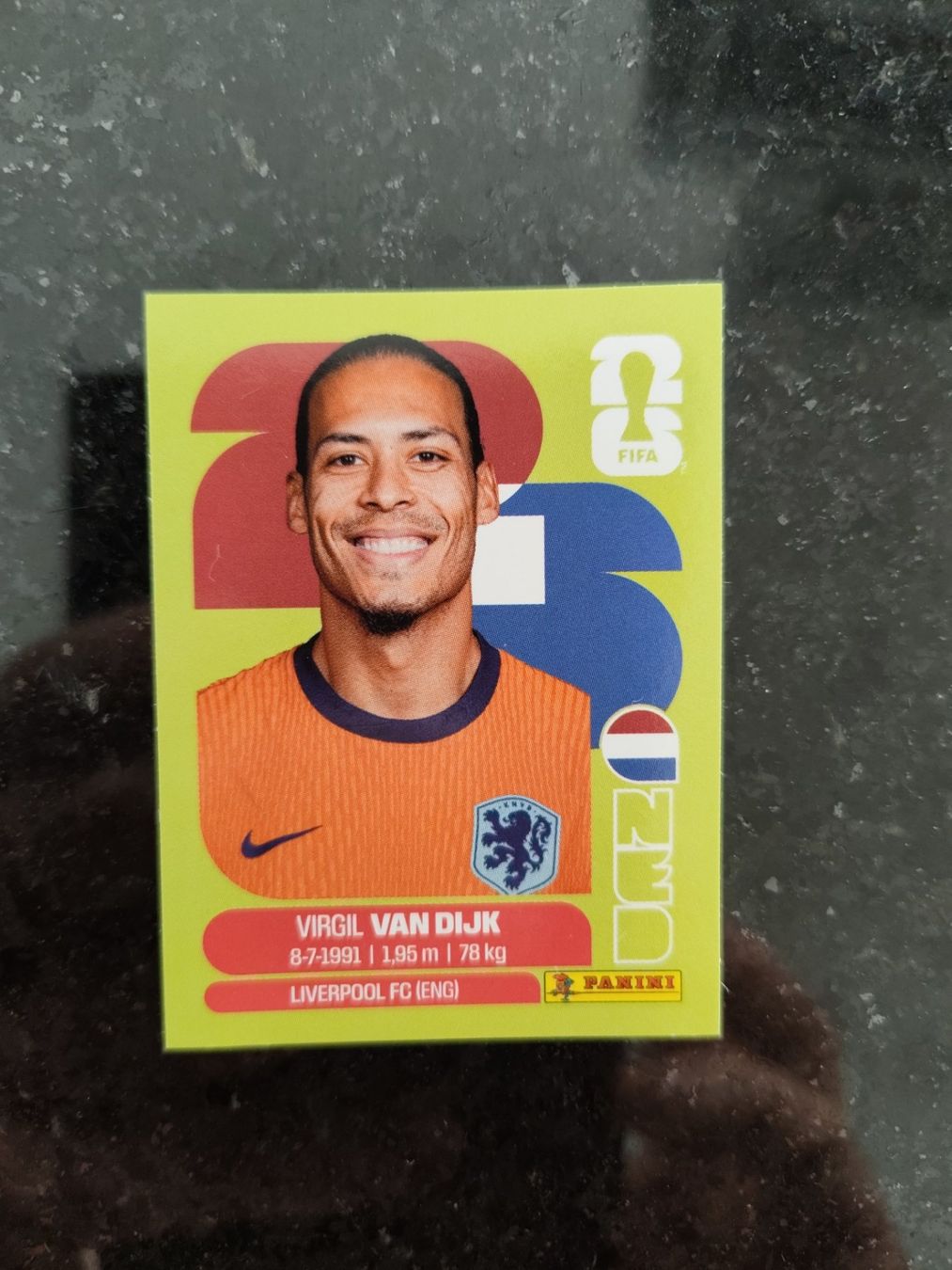 Panini Sammelbilder & Trading cards: Panini WM 2026 NED 13, van dijk – Gebraucht aus Aarburg von gloeckgloeck