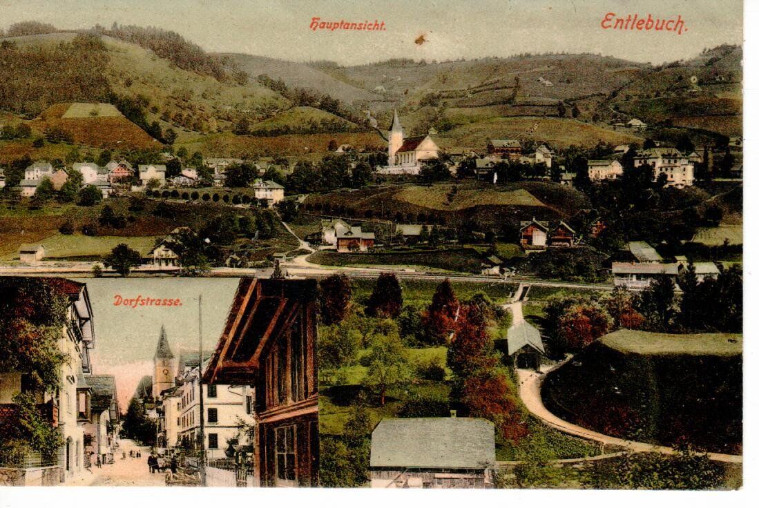 Ansichtskarten: Entlebuch 1910 – Gebraucht aus Wolhusen von Curver9