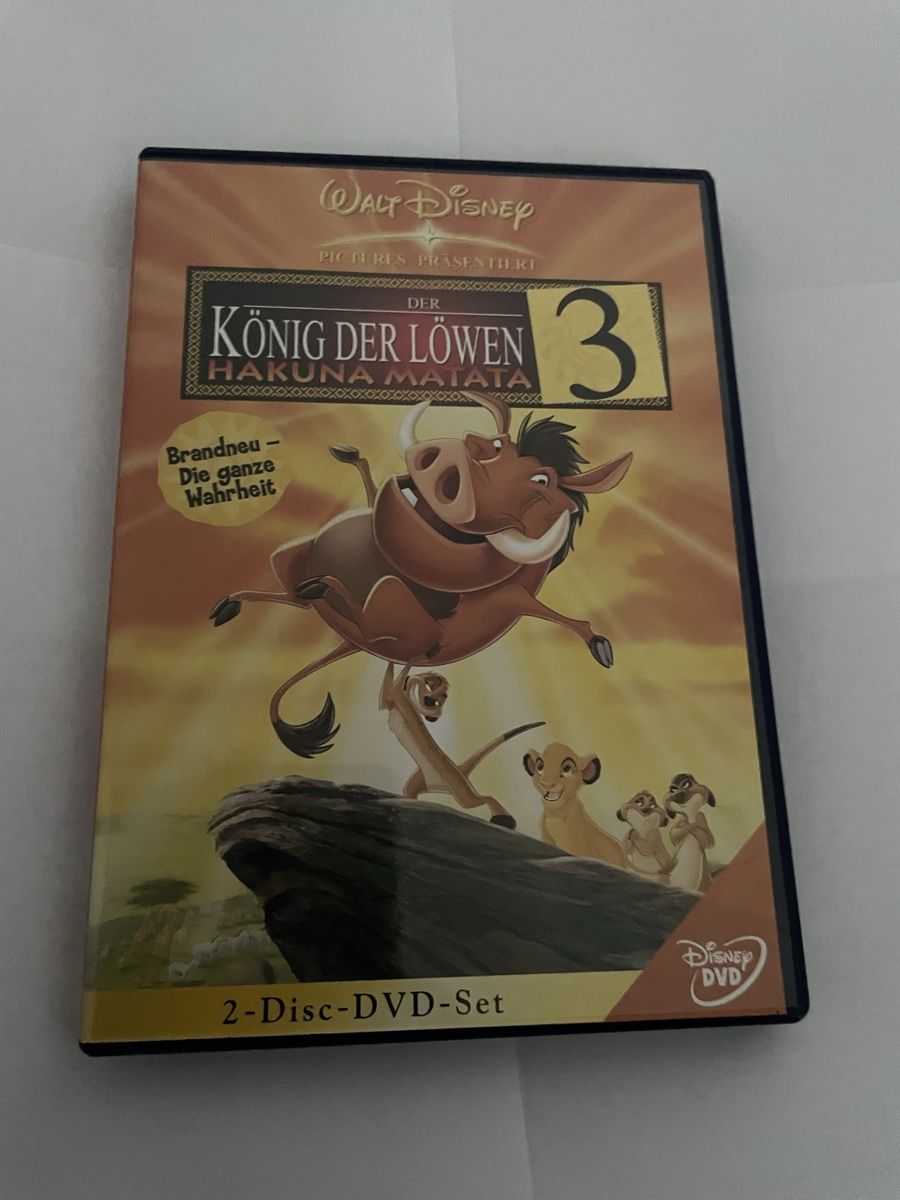 Tutti i DVDs: Der König Der Löwen 3 – Usato da Winterthur venduto da Cobraforce