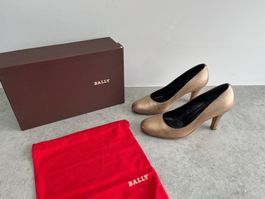 BALLY Pumps gold,  Gr. 39 - NP: 445.-