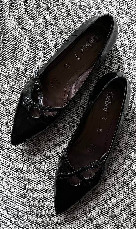 Scarpe da donna: GABOR Lackschuhe Gr. 39 mit Lacktäschen – Usato da Basel venduto da Findus78 1