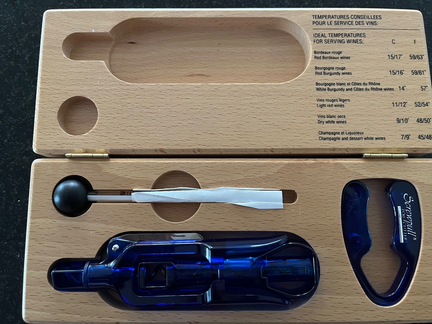 Apribottiglie & Tappi per chiusura: Sommelier – Nuovo e nell'imballaggio originale da Bern venduto da brimo13