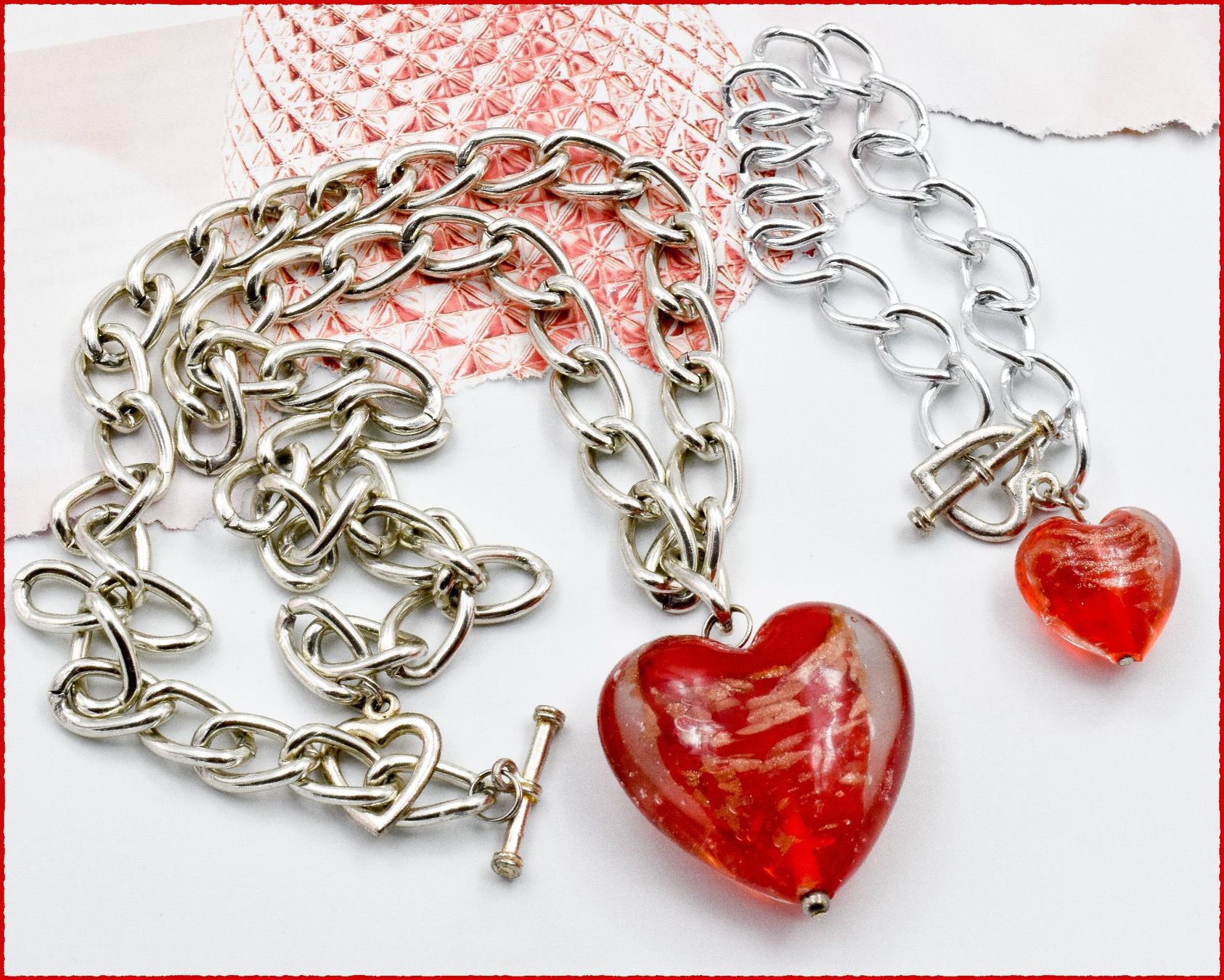 Colliers: Bezauberndes Herz Set – Neuf avec emballage d'origine à Oberglatt ZH par Diamond-Girl 5