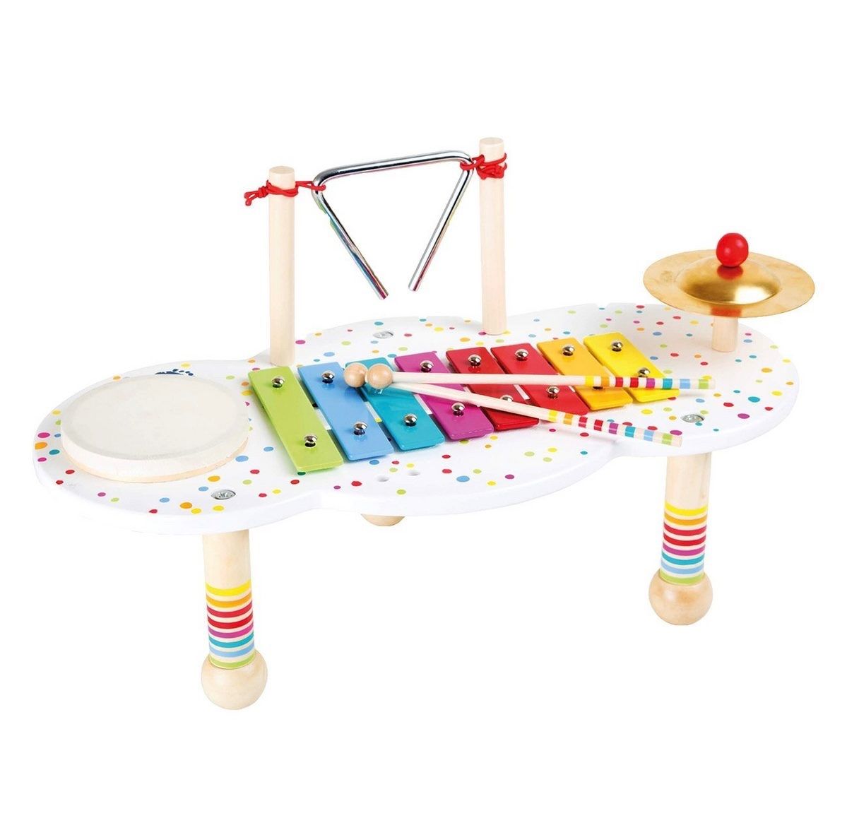 Giocattoli: Small Foot Musiktisch Sound farbig – Nuovo (secondo la descrizione) da Basel venduto da Seifehuesli 2