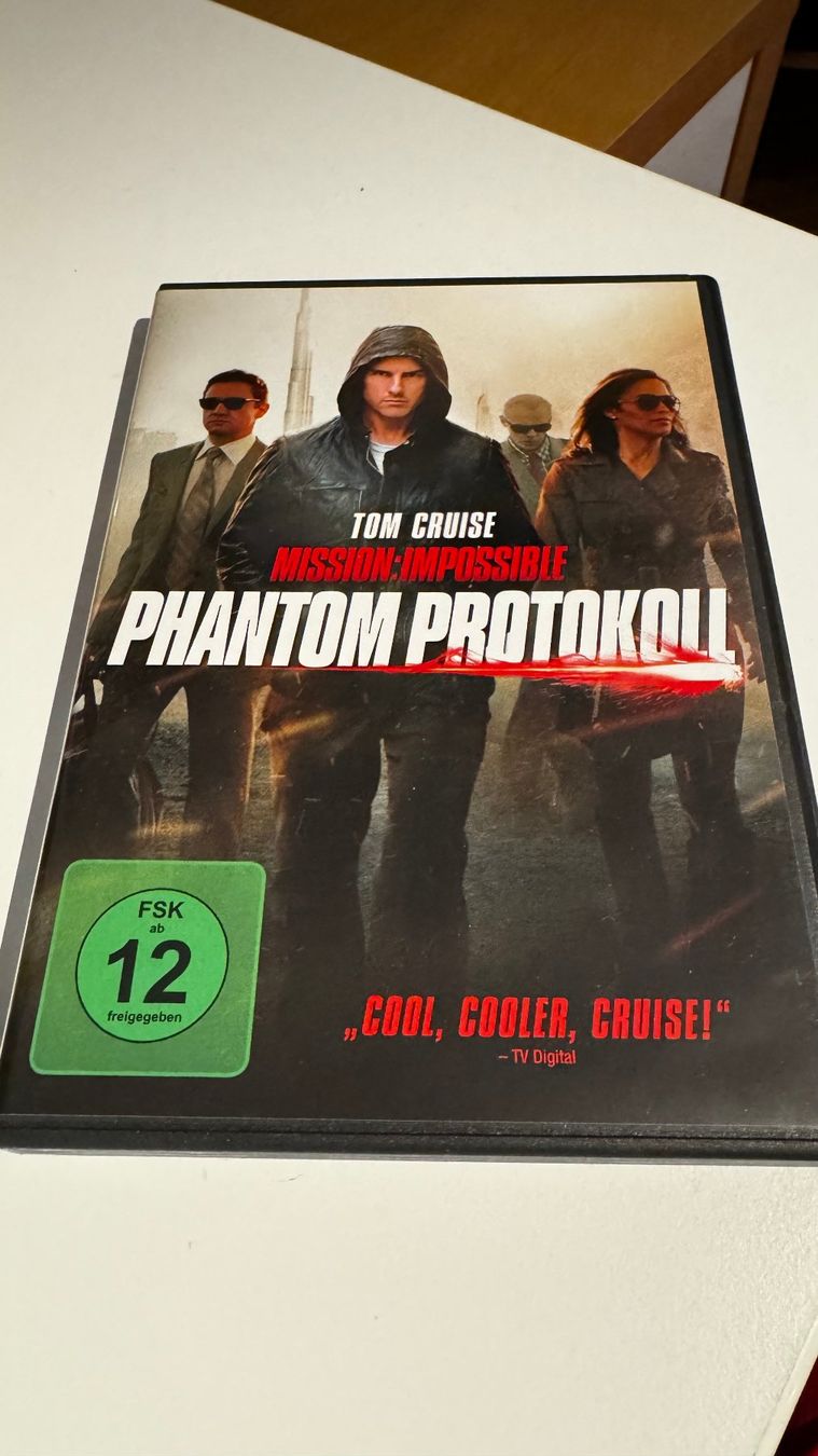 Tutti i DVDs: Mission Impossible - Phantom Protokoll (DVD) – Nuovo (secondo la descrizione) da Baar venduto da mwl_5zdb
