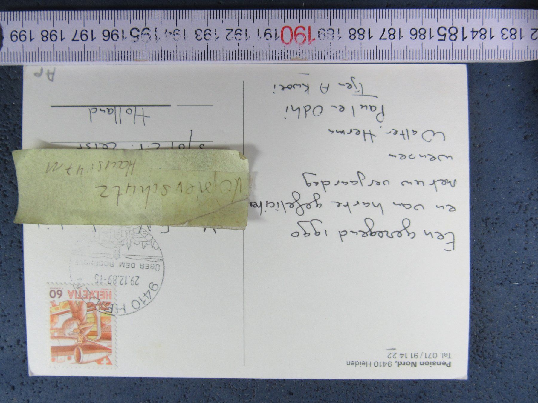 Cartoline postali: HEIDEN AP AK PENSION NORD – Usato da Ettingen venduto da Hausi4711 1