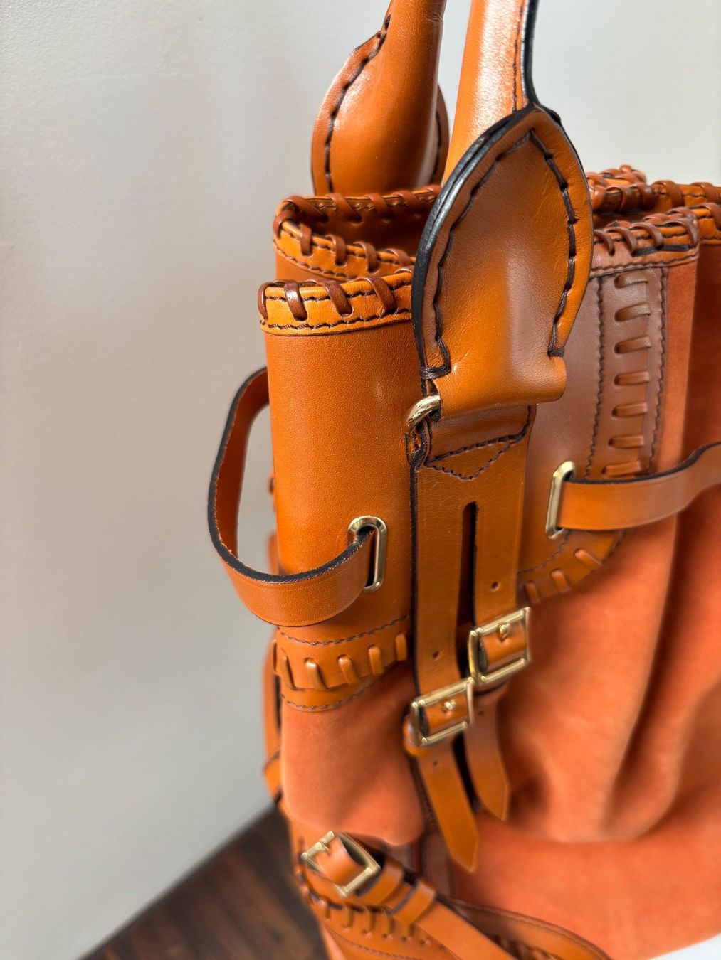 Burberry Borse da donna: BURBERRY PRORSUM Ledertache, burned-orange – Usato da Herrliberg venduto da mayfi 3