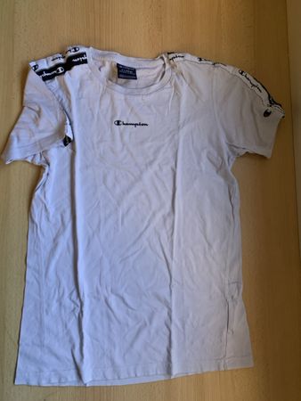 T-shirt Champion blanc taille XL enfant 