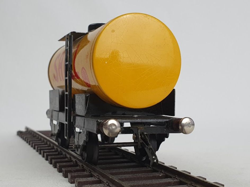Fleischmann Modelleisenbahnen: Fleischmann GFN DRG/DB Kesselwagen "Shell", Spur 0/Blech – Gebraucht aus Seon von voAllBah 3