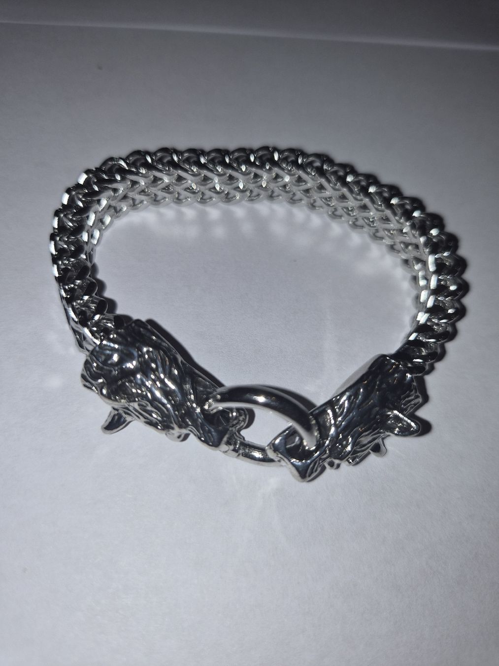 Armbänder & -reifen: bracelet tete de loup viking – Neu (gemäss Beschreibung) aus Senèdes von hen_fw8b