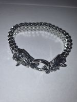 bracelet tete de loup viking