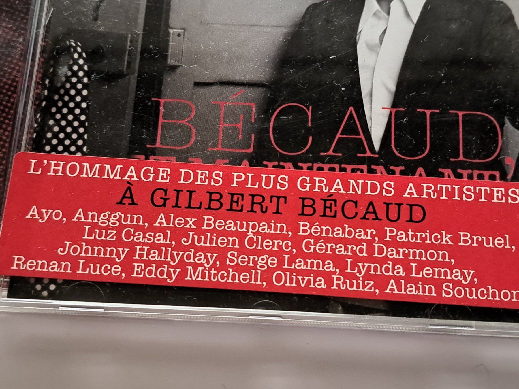 CD: CD Album hommage à Gilbert Bécaud  – Usato da Pully venduto da bro_n52j 1