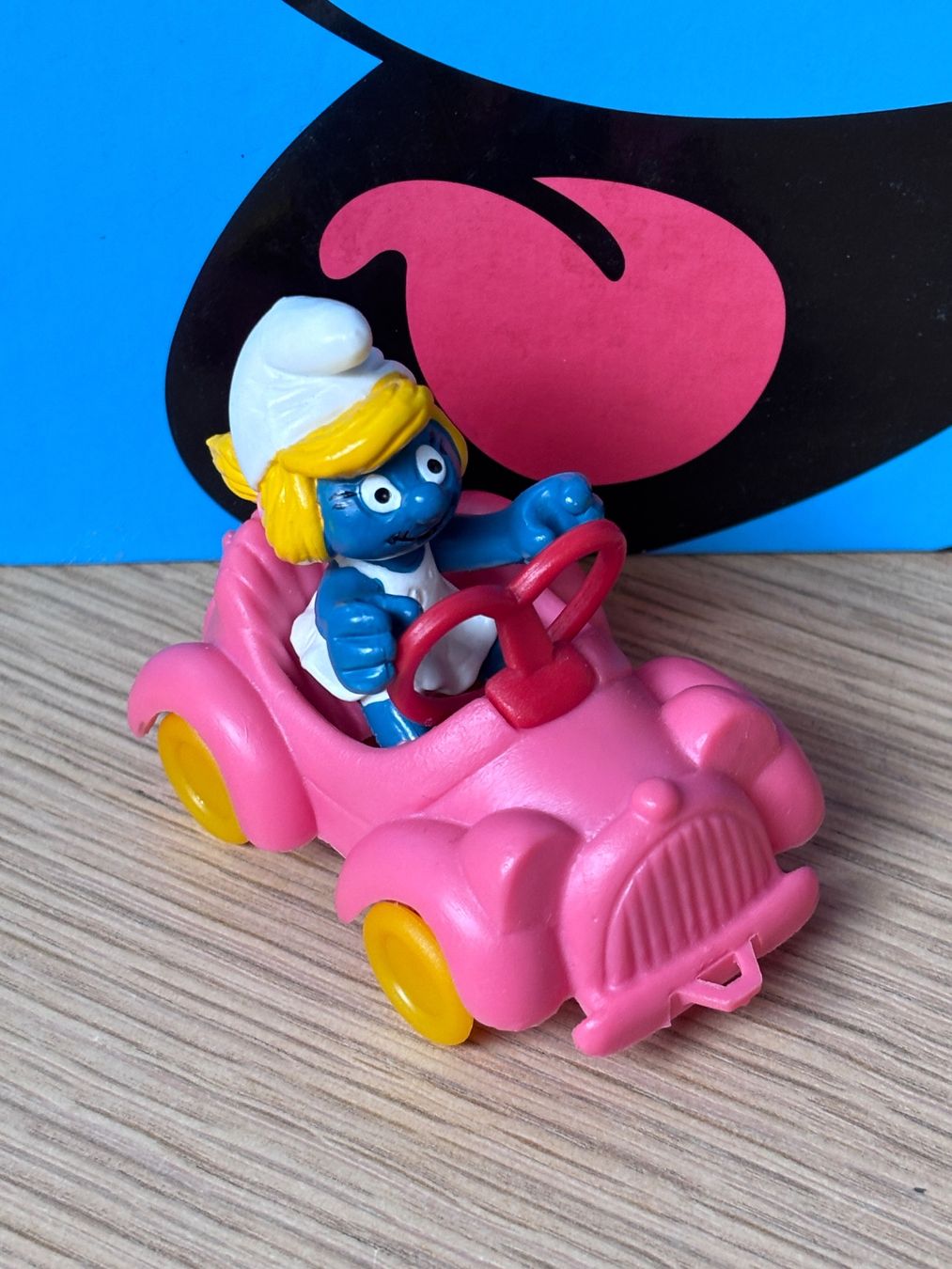 Schleich Figurines: Schlumpfine im Auto – D'occasion à Lyss par Duckszone