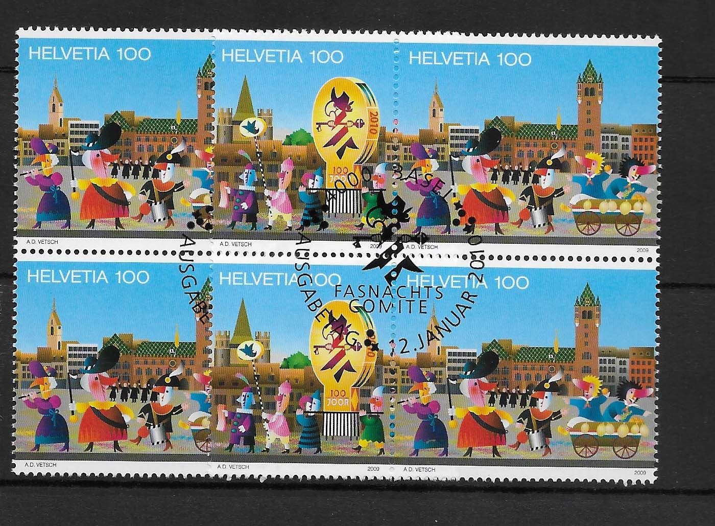 Tutti i francobolli: B1335 - Carnaval Bâle B4 1er j. – Usato da Trélex venduto da Phil_Albert