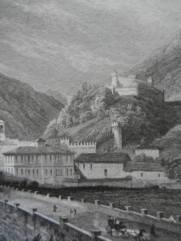 Stiche: Bellinzona Ticino – Gebraucht aus Risch von Rischli15 6