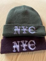 2 Mützen Kappen „New York City“