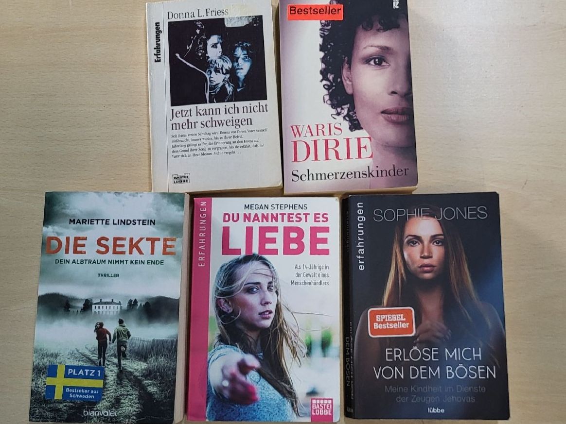 Bücher: 5er Set Spannende Romane/Wahre geschichte – Gebraucht aus Figino von mayam63