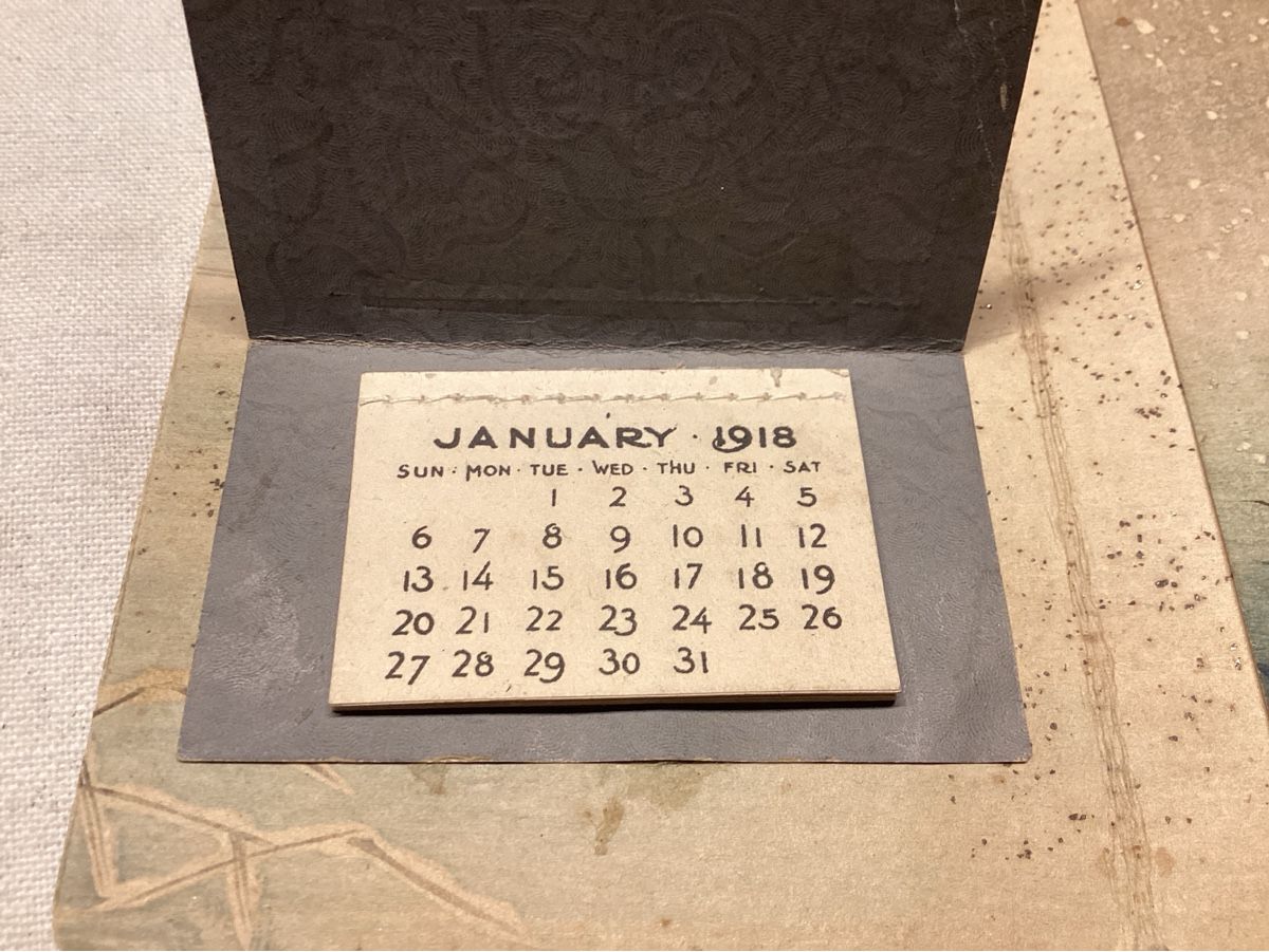 Calendari: Calendrier 1918  (mini ) complet – Usato da Luc (Ayent) venduto da Rebouille 1