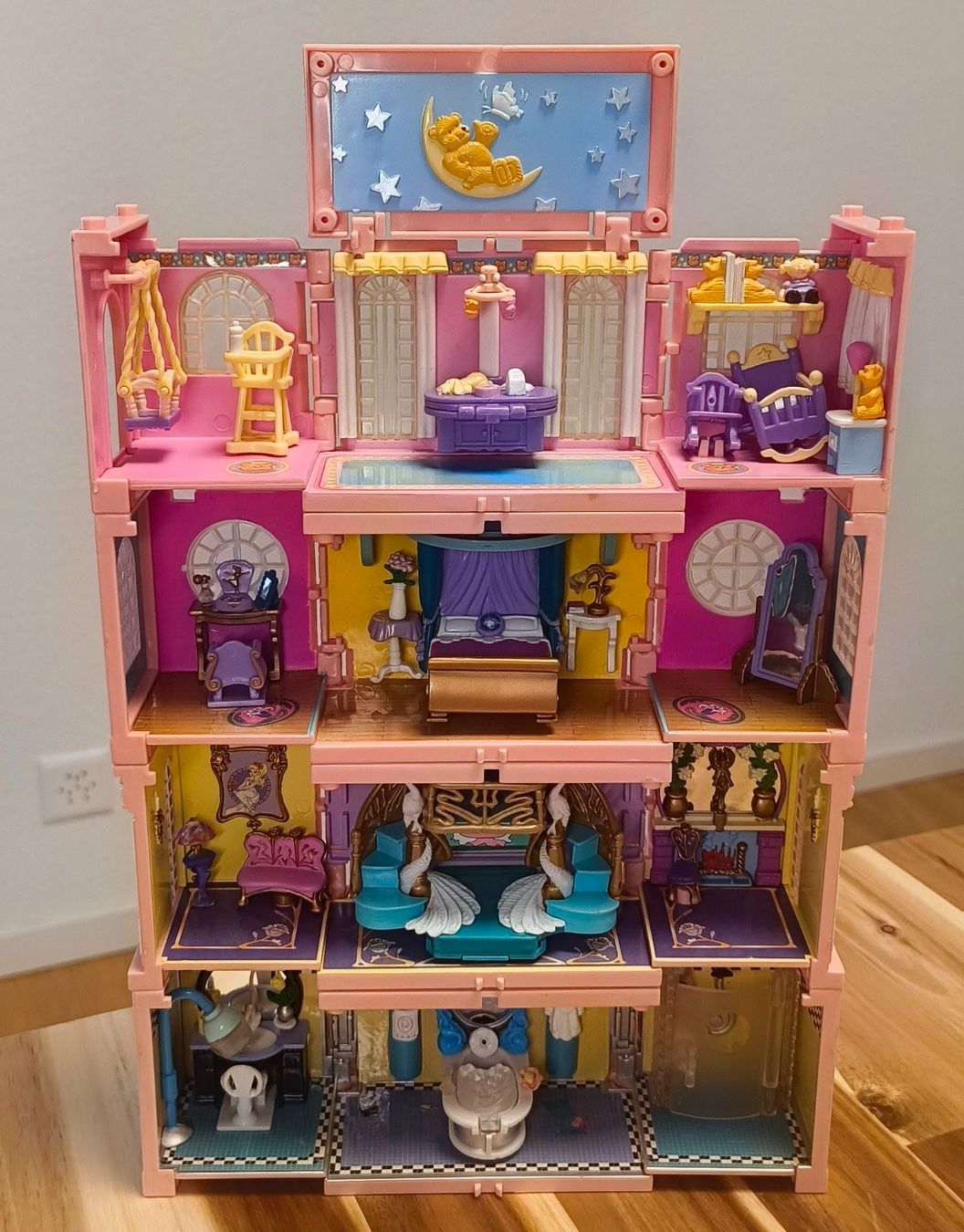 Polly Pocket Giocattoli: Polly Pocket Blue Bird Stapelvilla – Usato da Olten venduto da Pungseon2x 1