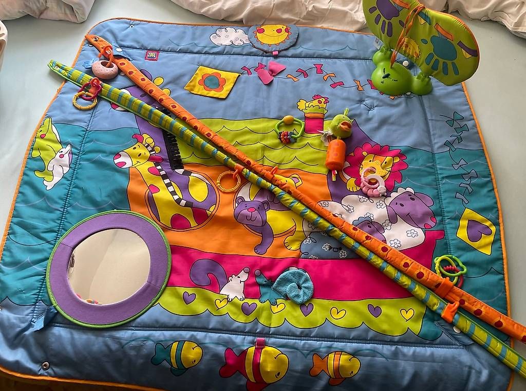 Tiro con l'arco: Tiny Love Gymini Kick & Play Krabbeldecke – Usato da Niederhasli venduto da sev_d7hq
