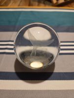 Briefbeschwerer aus Glas mit Walflosse