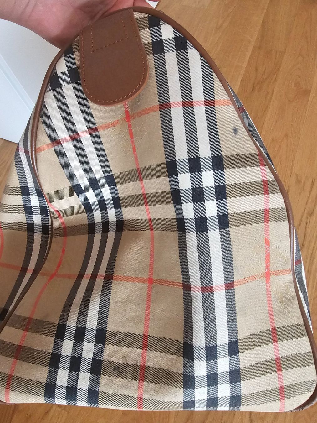 Sacs: Burberry Vintage Reisetasche Nova Check, Weekender – D'occasion à Fällanden par Fairamay 4