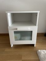 Nachttisch weiss mit Schublade