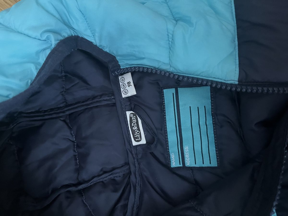 Jacken & Mäntel: Veste doudoune Lily & Dan bleu turquoise taille 98 – Neu (gemäss Beschreibung) aus Cossonay-Ville von Venusa09 2