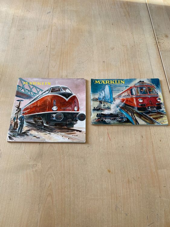 Märklin H0 - Model train (4) - Catalogues 1953, 1954, 1955 and 1956