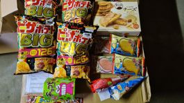 LAST PRICE! Snacks package chips and sweets from Japan