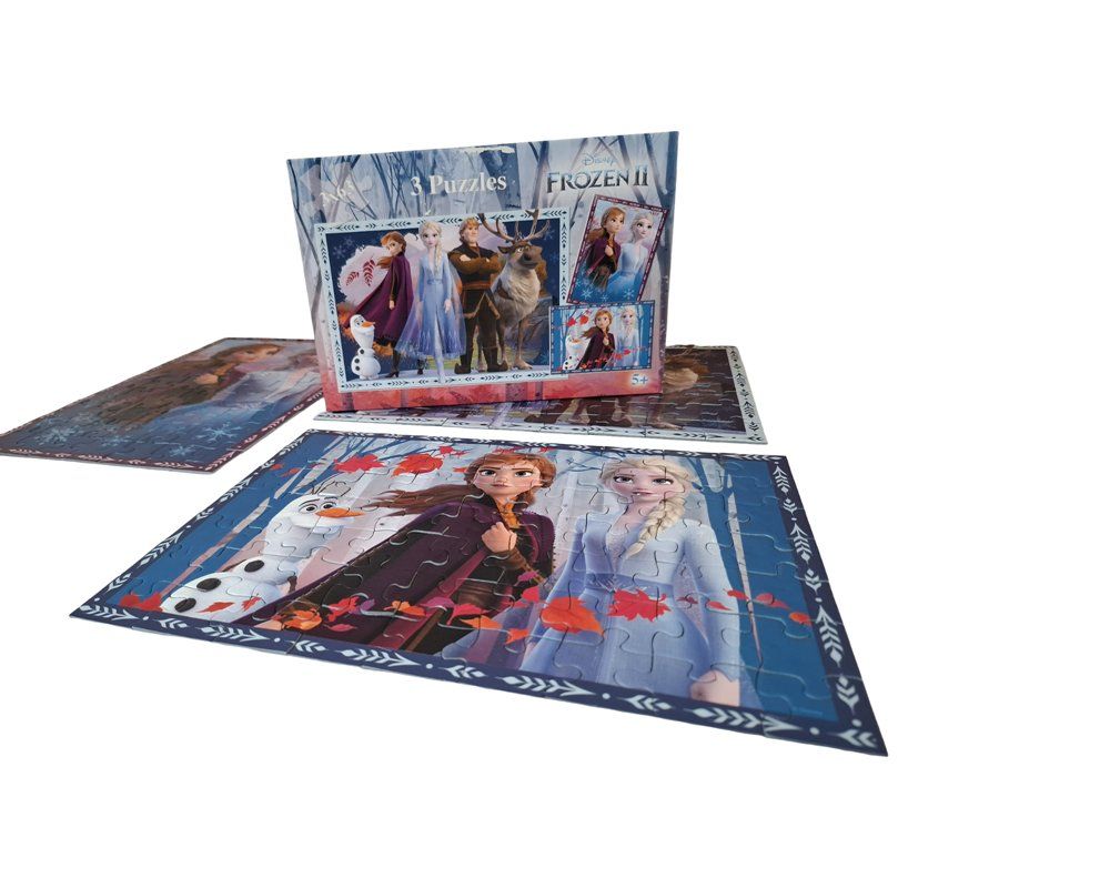 Disney Puzzle: Disney FROZEN 3 Puzzles – Usato da Wil SG venduto da Restwert_Wil