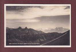 ROCHERS de NAYE - Vue sur les Alpes