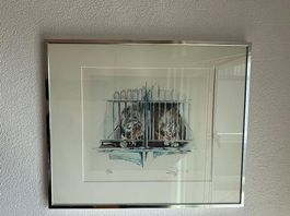 Rolf Knie, Lithographie von 1986